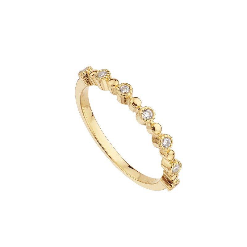 Anello in filigrana placcato oro