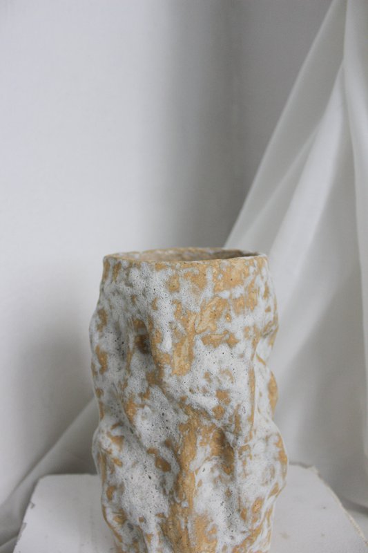 Big Matt Textural Vase