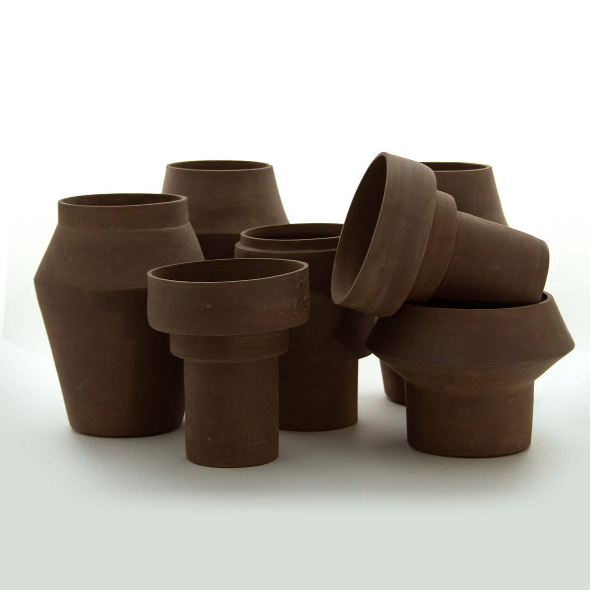 Lanikai Vase Naked | Ceramic | Plant pot |wabi sabi | Terracotta