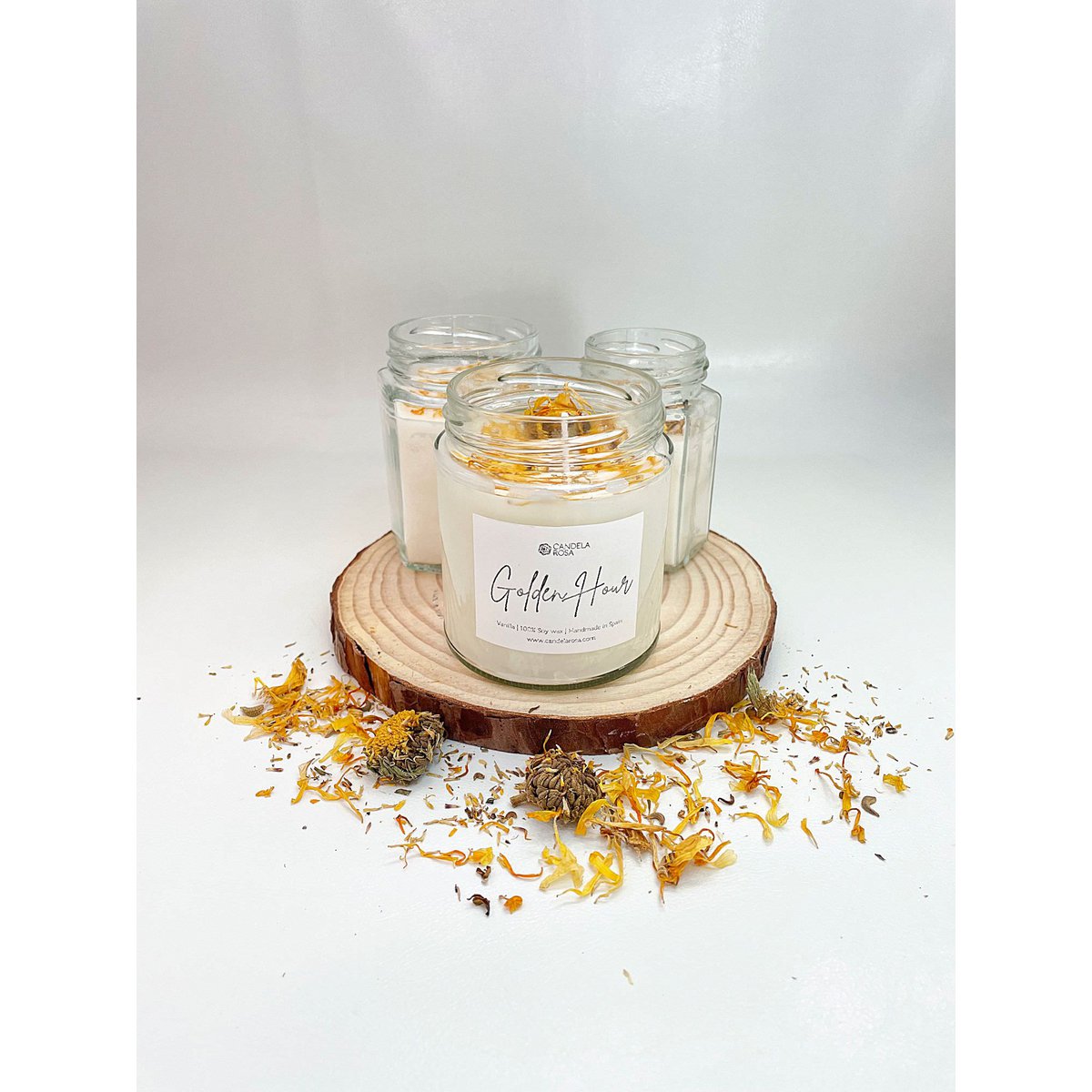Golden Hour vanilje duftlys 250 ml - 40 timer