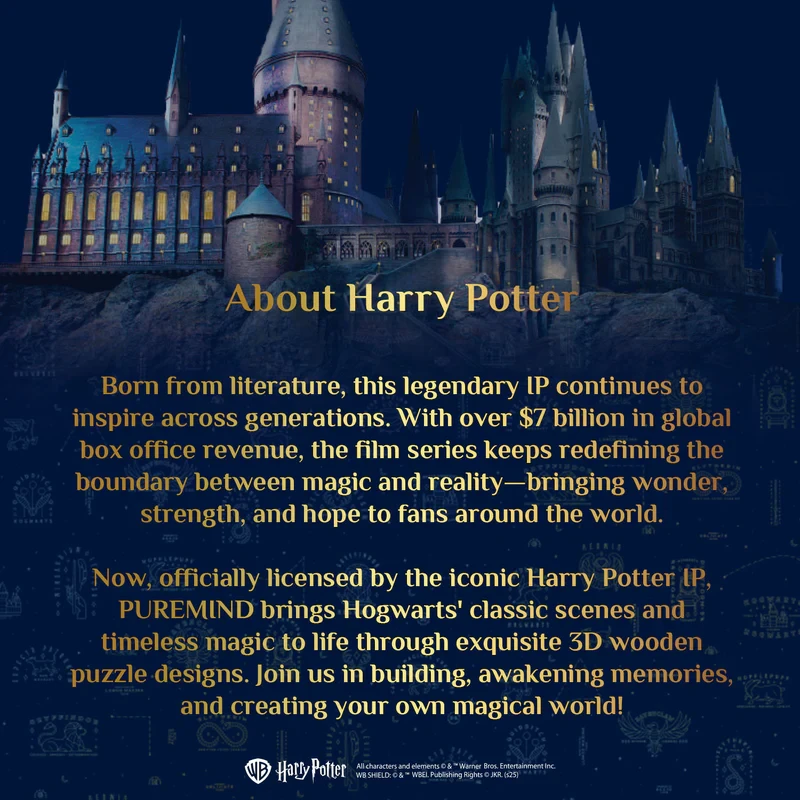 Harry Potter, 3D-Modellgebäude, Goldener Schnatz, 1631, 26,6 x 9,3 x 16,5 cm