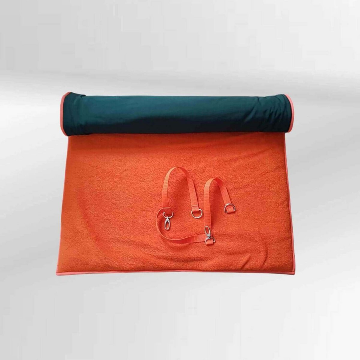 Reisematte Travel Mat Picknicker dunkelgrün orange