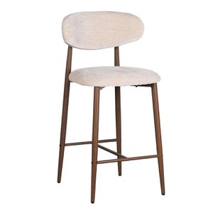Japandi Kitchen Bar Chair Tan (set of 2)