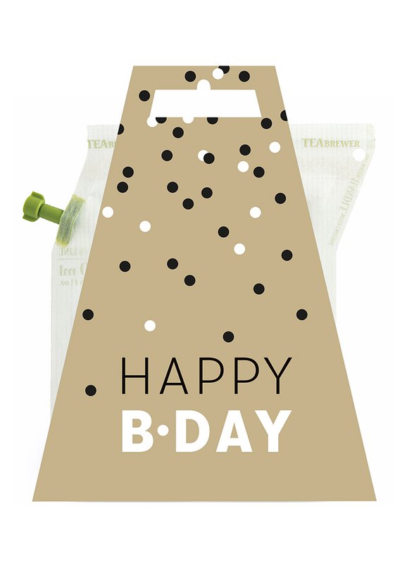 PREPARATORE DI TÈ • BUON COMPLEANNO