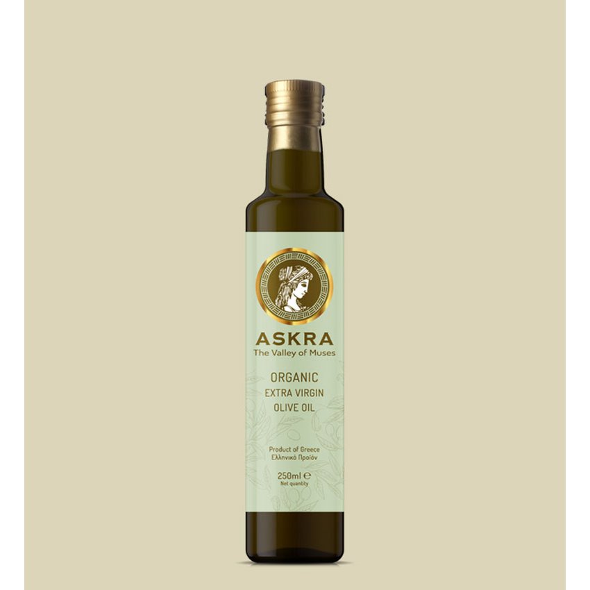 ASKRA Organic Monovarietal Extra virgin Olive oil