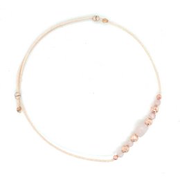 Rose quartz bracelet