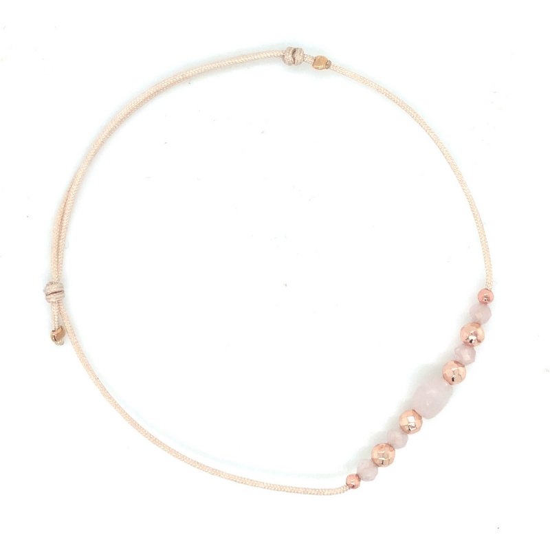 Rose quartz bracelet