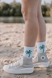 PALMITA - bianco/verde