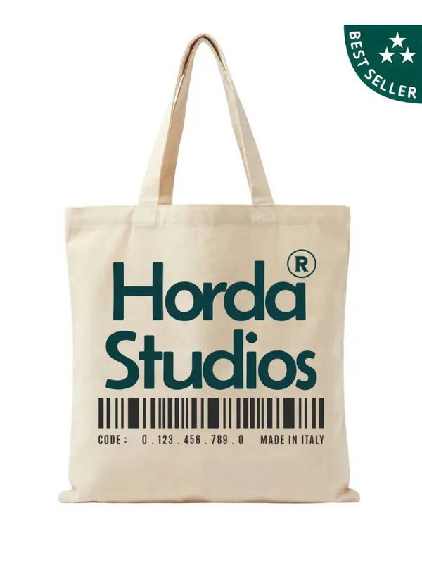 Horda Shopper Eco-Friendly in 100% Cotone Naturale