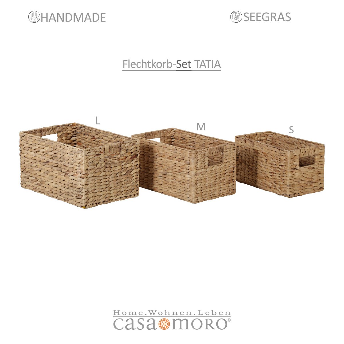 Storage box 3 Set Tatia