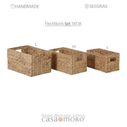 Storage box 3 Set Tatia