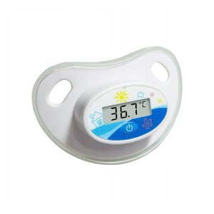 Camry CR 8416 Baby-Saugerthermometer, elektronisch, weiß/blau, Mehrfarbig, Einheitsgröße