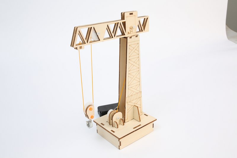 Bouwpakket Hijskraan- Science Kit