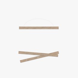 Magnetische eiken posterhanger, A3