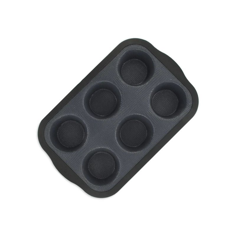 Teglia per muffin 6 stampi Zenker Vetroresina in silicone