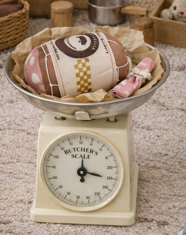 Mortadella-Spielzeug mit Scheibe – 1 Set