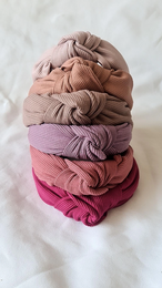Ribbet knude HHB Pink