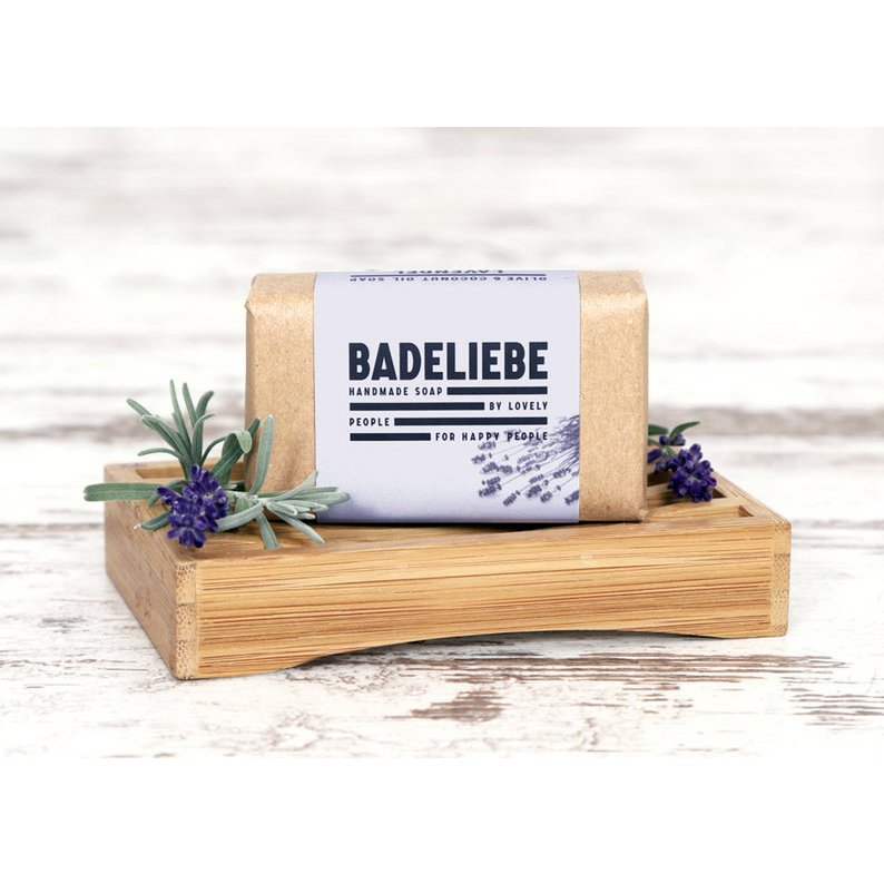 BADELIEBE - Hartseife Lavendel Olive & Coconut Oil Soap