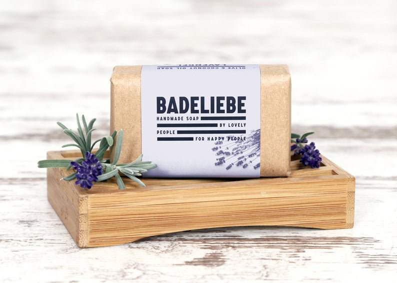 BADELIEBE - Hartseife Lavendel Olive & Coconut Oil Soap