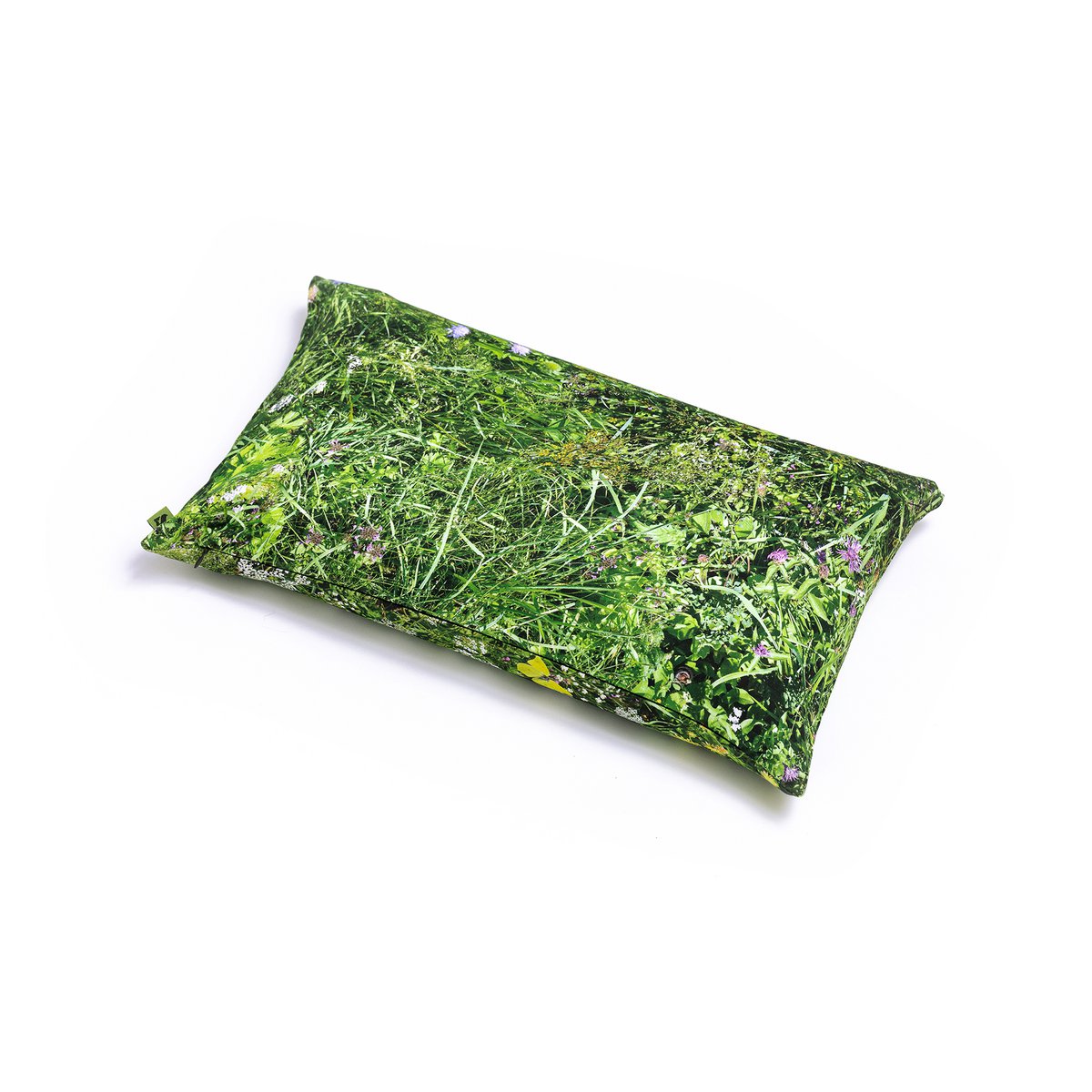 ALPINE MEADOW - kussen gevuld met boekweitdoppen - 50x30 cm
