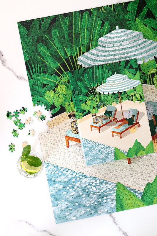 PISCINA ESTIVA - Puzzle 1000 pezzi