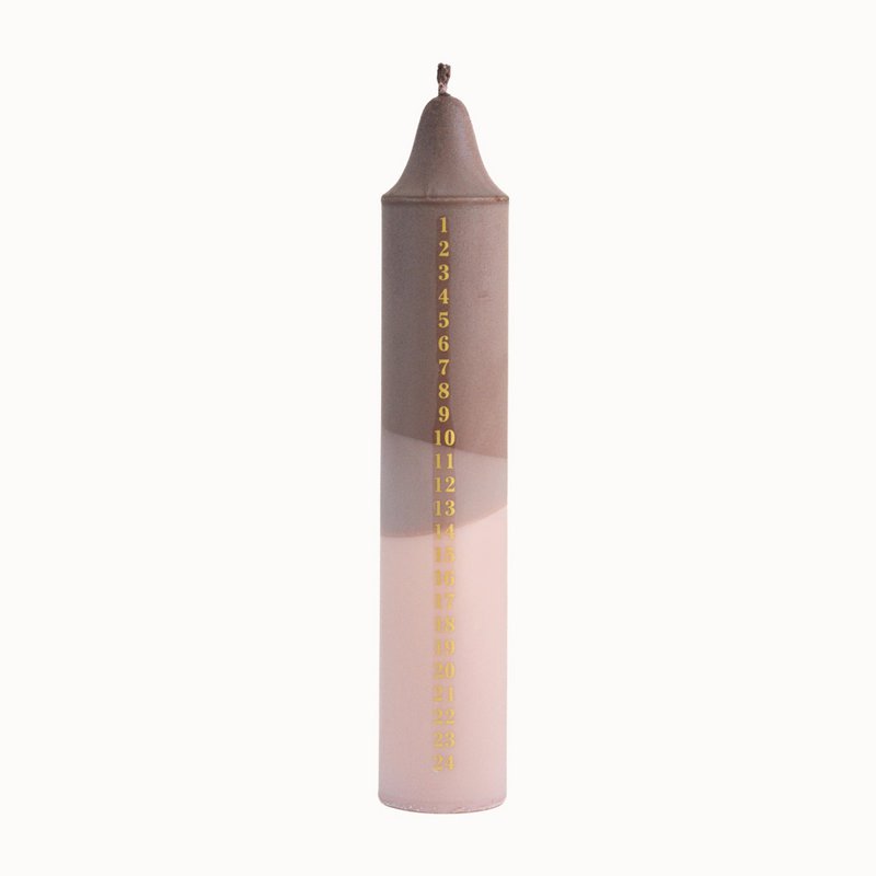 Kalenderleuchten Brown & Beige