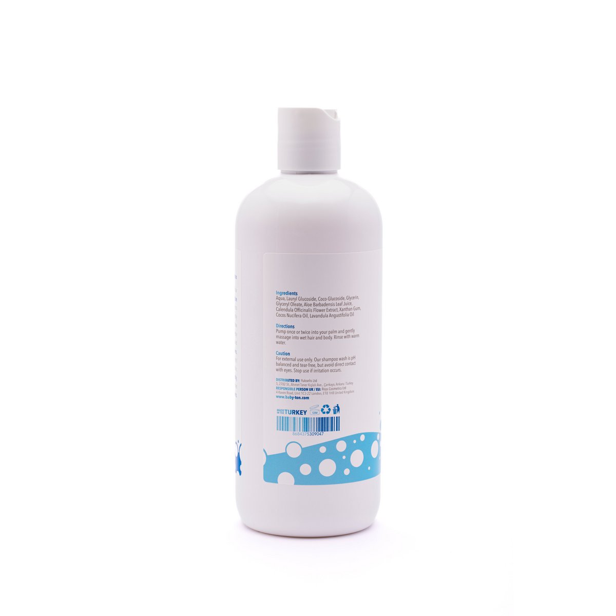 Babyton Natural Body & Hair Shampoo for Atopic skin 400ml