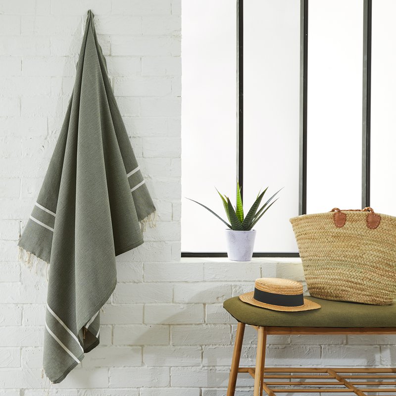 Sildebens-Fouta - Strand- og Hammam-håndklæde