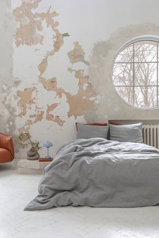 Linen bedding set / Mist