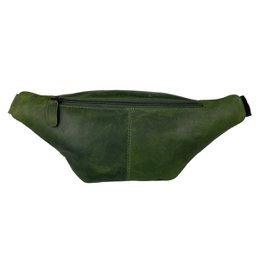 Taljetaske Læder - Fanny Pack Læder - Pouch Taske i 6 farver læder - Læder Belly Bag - Unisex model