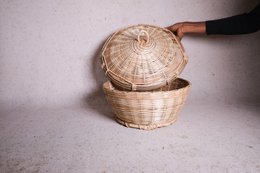 Cesta con tapa- HASSAN