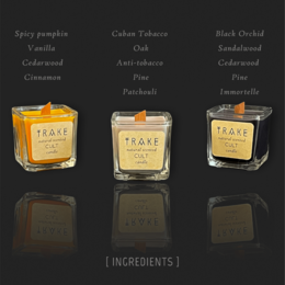 SET OF 3 DIFFERENT CANDLE SCENTS (LIMITED HALLOWEEN EDITION)