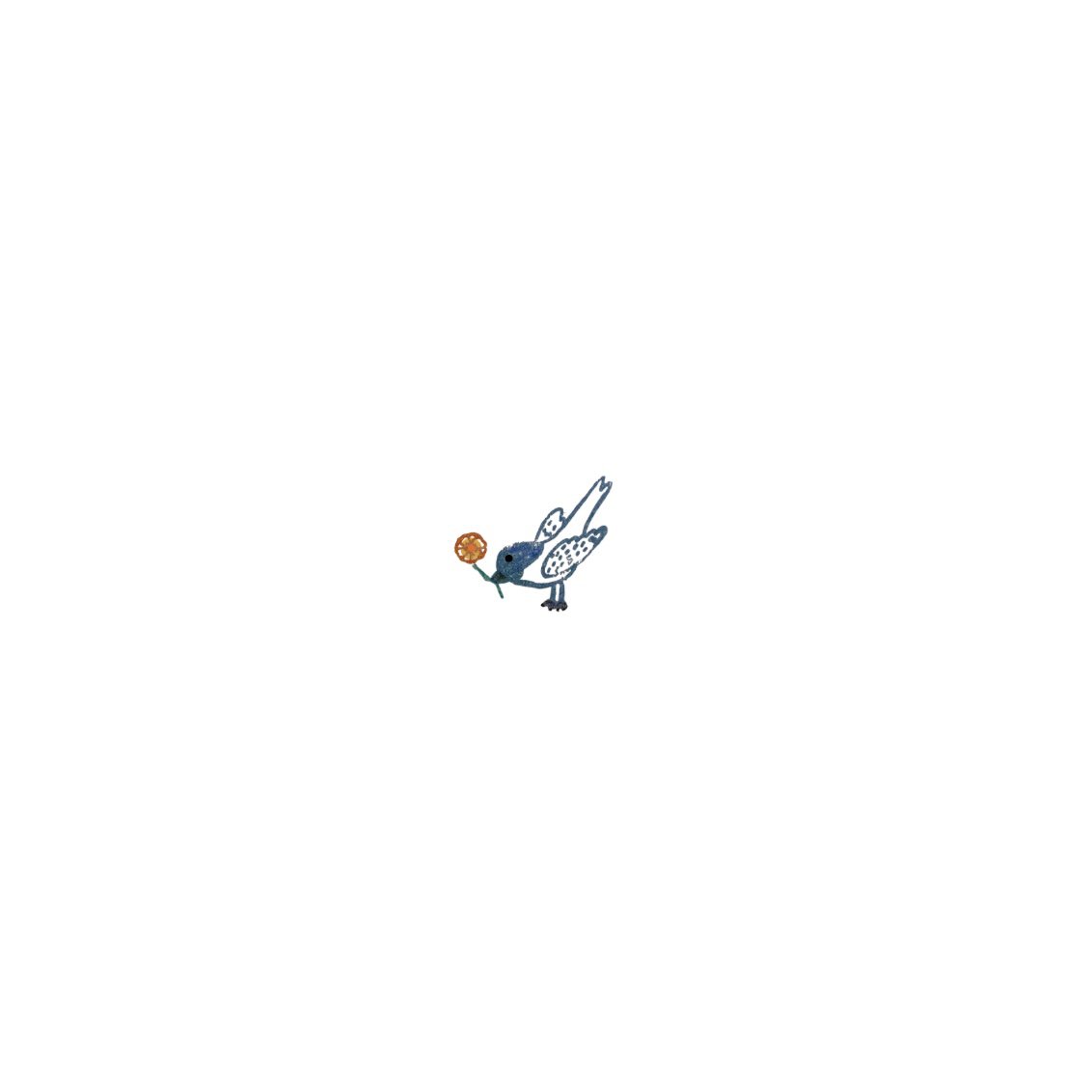 Card Blue Bird