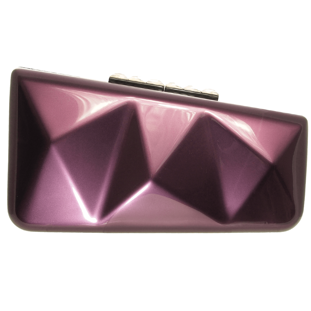 Minaudiére in Metallic Orchid