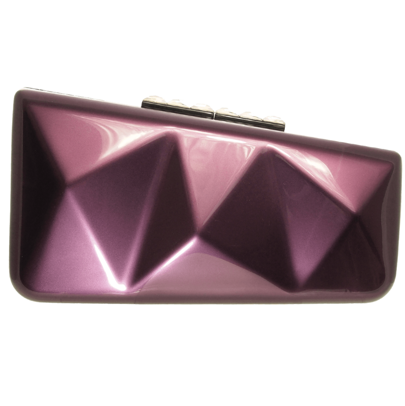 Minaudiére in Metallic Orchid