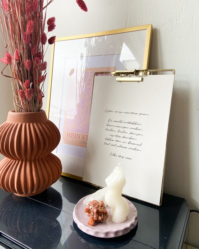 A4 Poster 'Laten we op avontuur gaan'