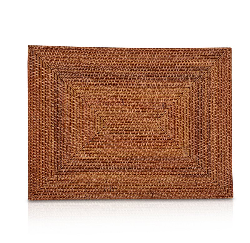 Rectángulo de manteles de mimbre de Pulau 30 x 40 cm