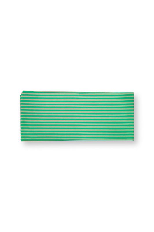 Table Cloth Stripes Green