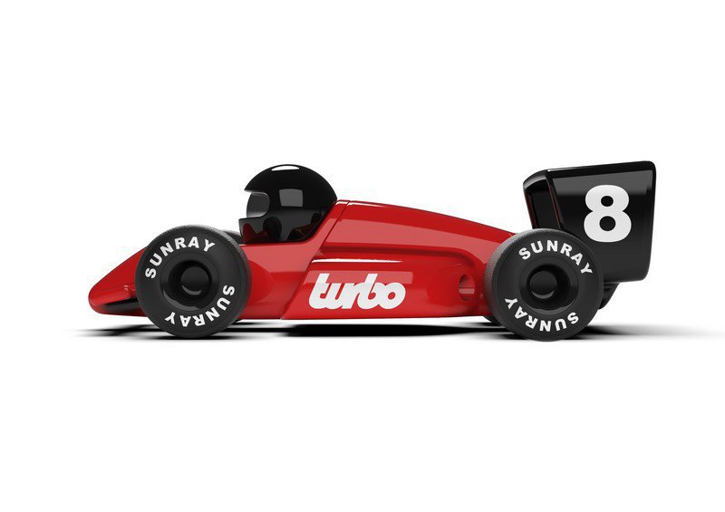 Voiture Verve Turbo Laser Rouge  - L.15cm