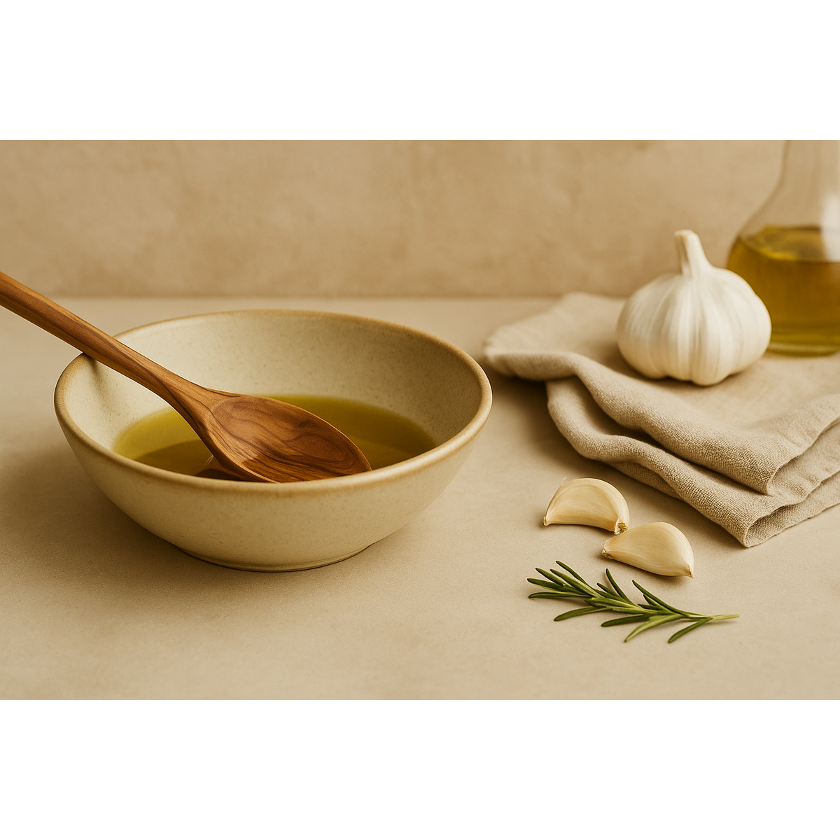 French Cooking Spoon- Handmade olive wood