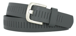 Leather Belt 4cm | Slot strap Smooth leather