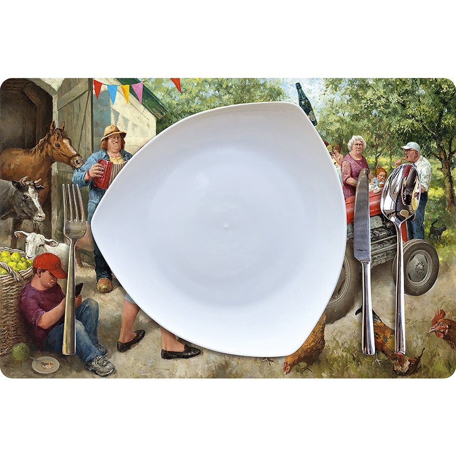 Placemat - Garden party, Marius van Dokkum