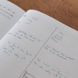 Quaderno di cancelleria per la famiglia