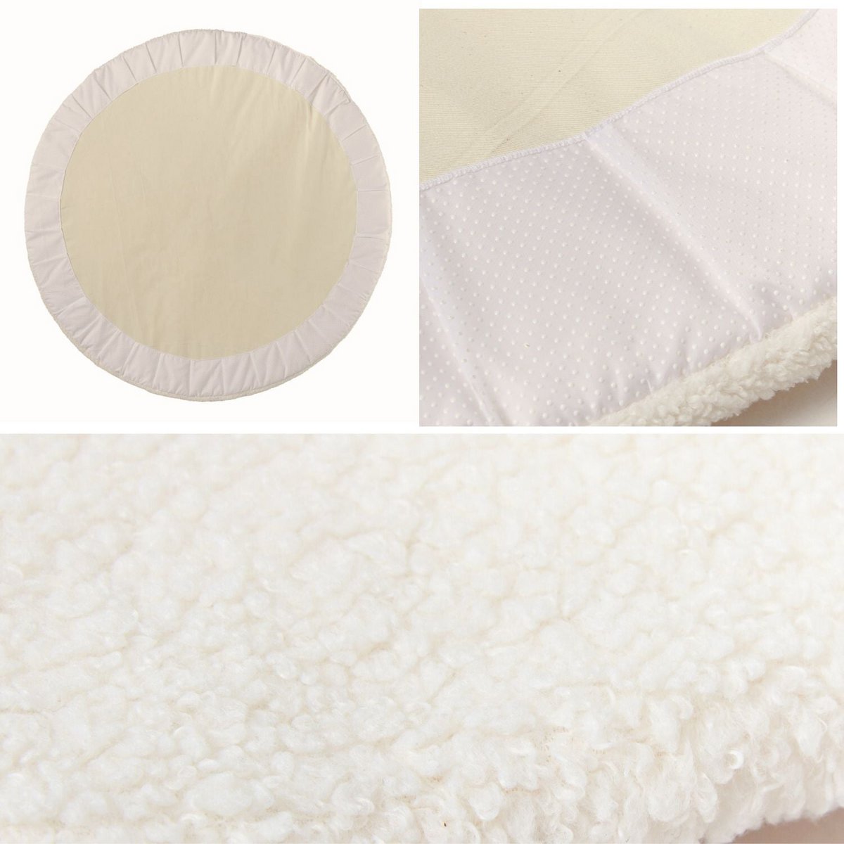 Teddy Play Mat Ivory