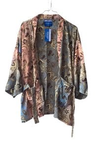 Kimono Short - Otra Cosa - Blue/Pink