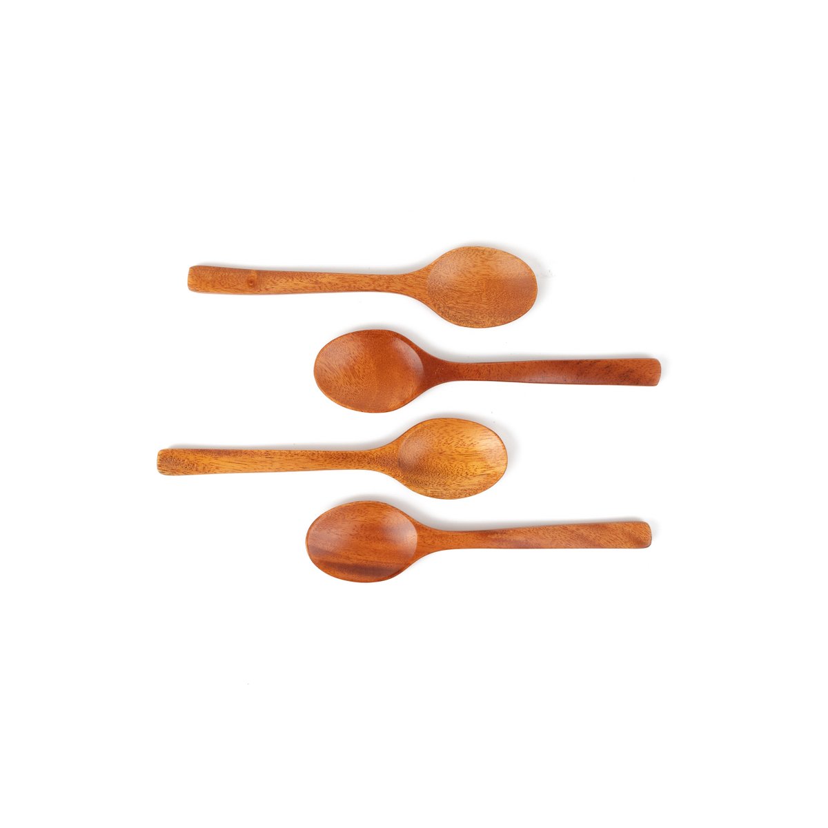 Handmade Cutlery - Dessert Spoon 18 cm - Eco-friendly - Khaya wood