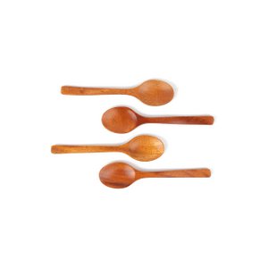 Handmade Cutlery - Dessert Spoon 18 cm - Eco-friendly - Khaya wood