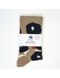 Amira 36-41 Socken in Frankreich und Solidarität aus der Marke Bonpied gemacht