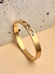 Rustfrit stål stang armbånd