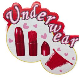 Kinky Pleasure - Z001 - Z002 - Lipstick Slips - Red
